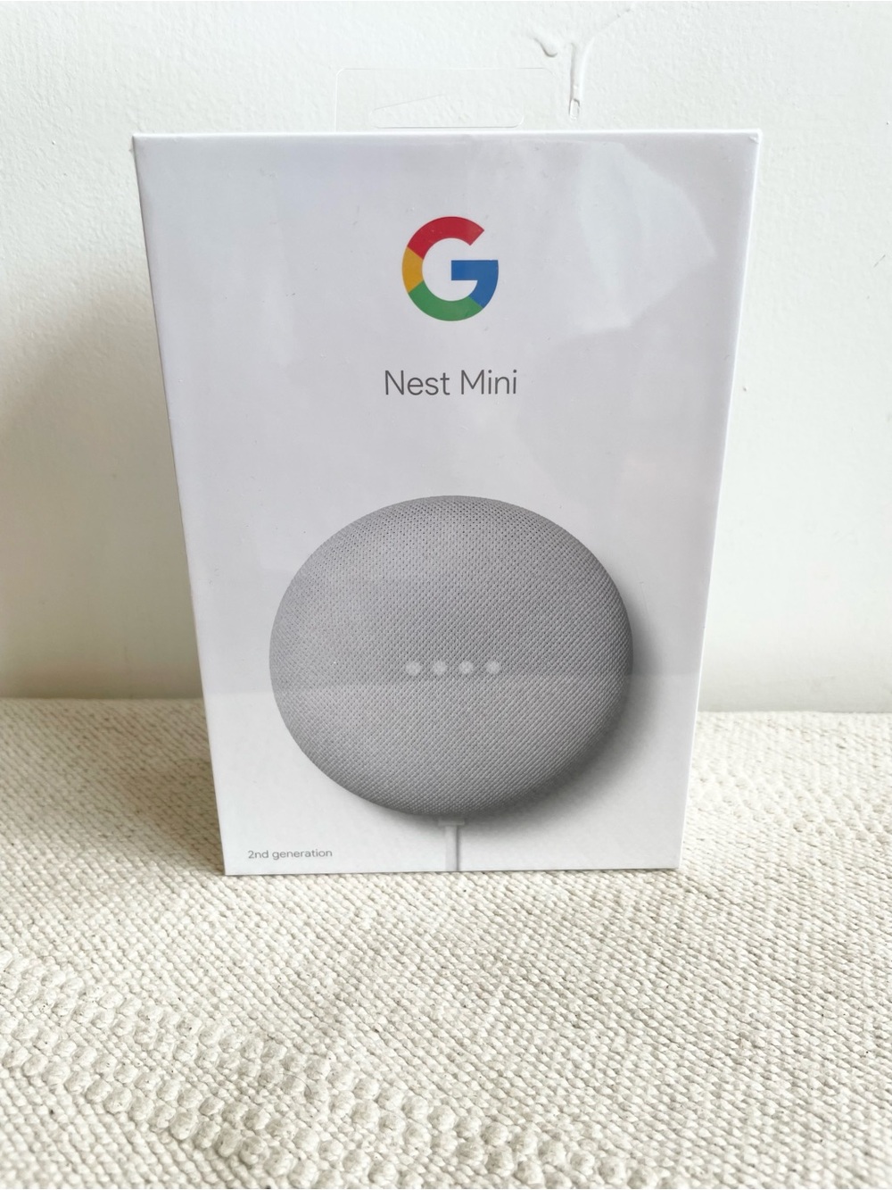 NEW Google Nest Mini 2nd Gen Smart Speaker Chalk GA00638-US H2C Google Assistant